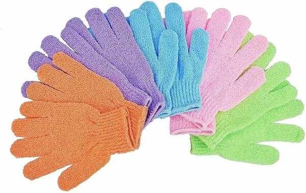 Gants Exfoliants coloré
