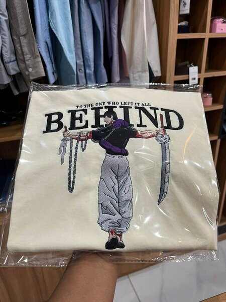 T-shirt brodé manga toji