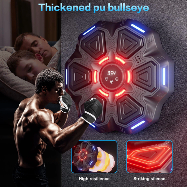 Cible de boxe lumineuse LED