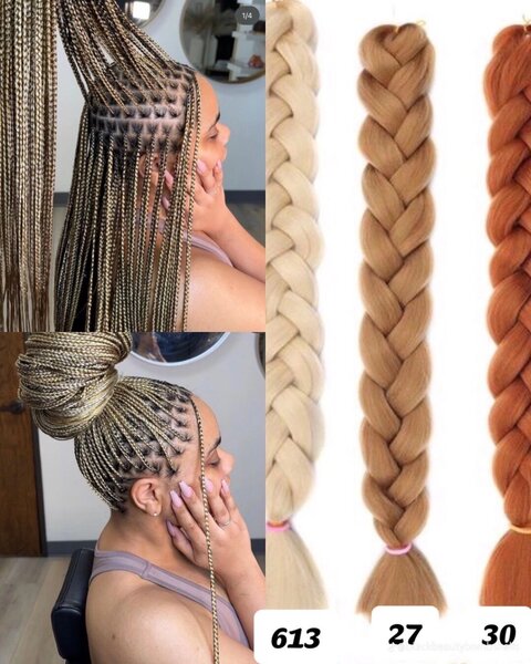 Fibre à tresser ombrées 2M