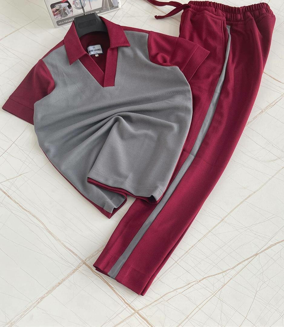 Top and trouser for men