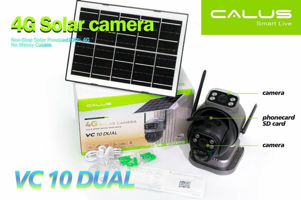 4G Solar Security Camera