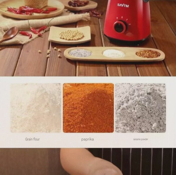 Juicer, a grinder and baby food blender