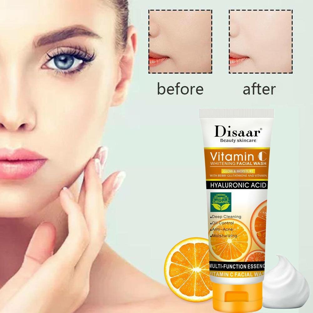 disaar vitamin c facial wash