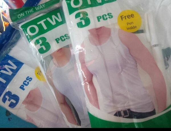 Débardeurs en coton 3 pièces