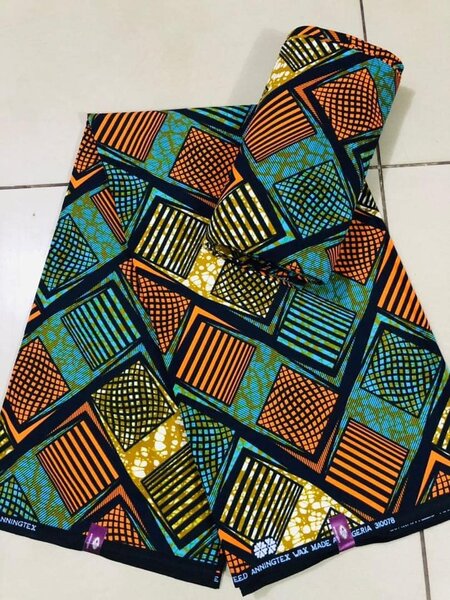 Fabric with a print of 6 meters