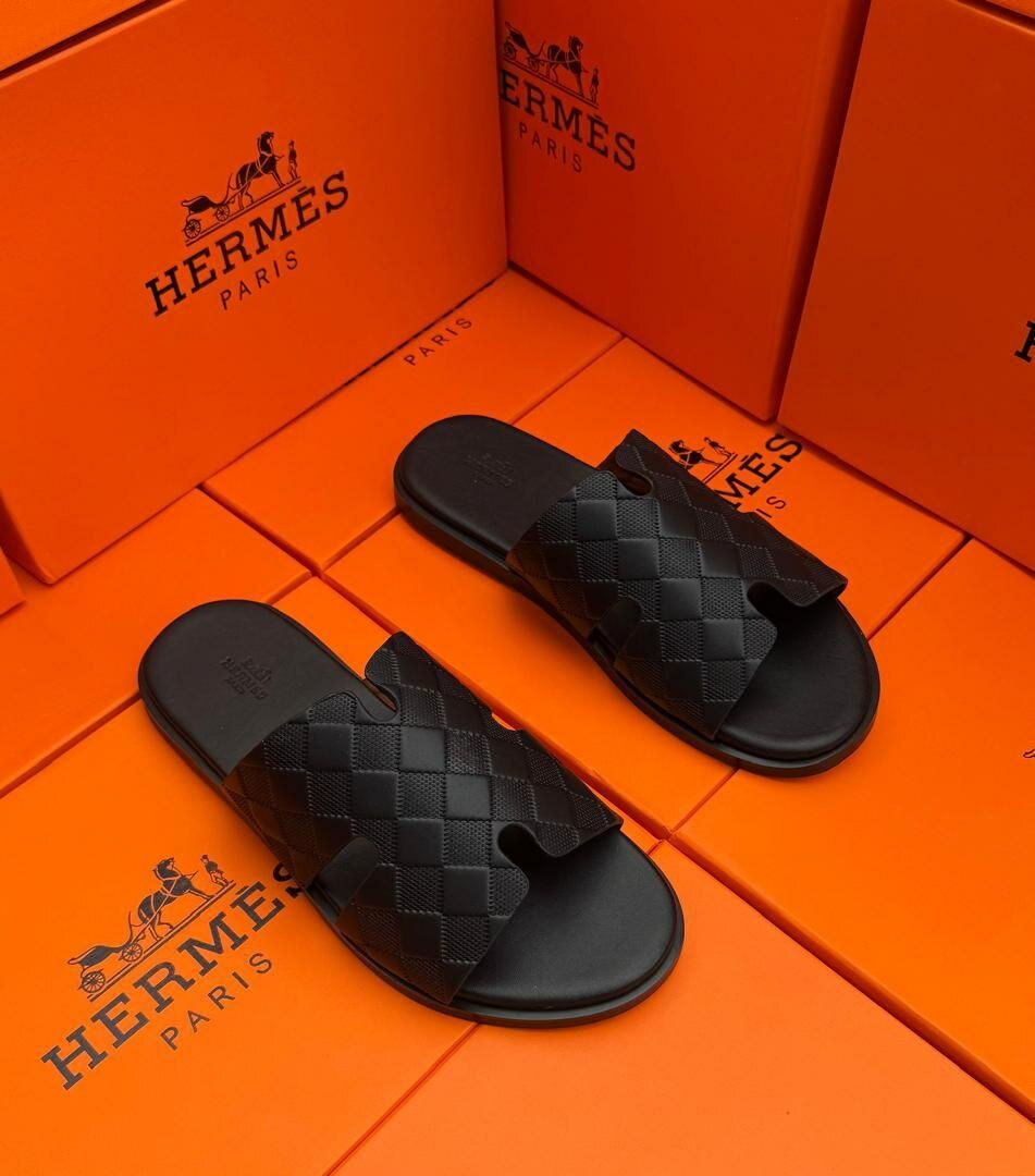 Sandales noires de luxe