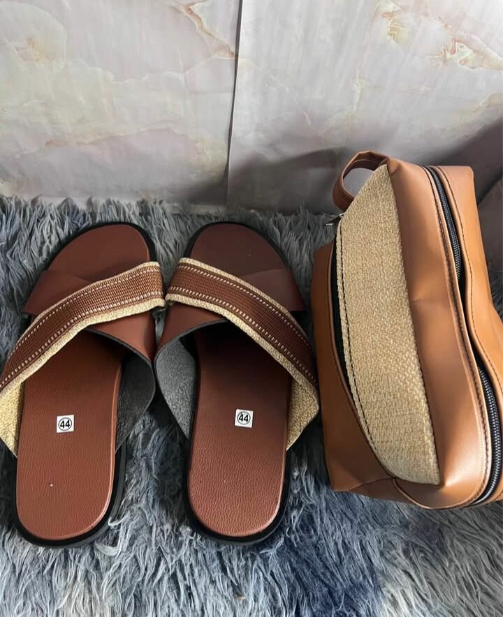 Sandales en cuir décontractées