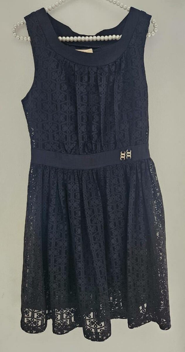 Robe élégante en dentelle noire