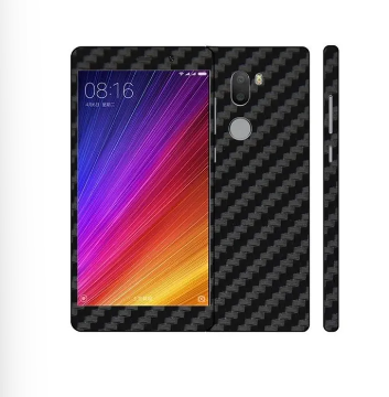 Xiaomi Mi 5s Plus Black Carbon Fiber Texture Mobile Skin