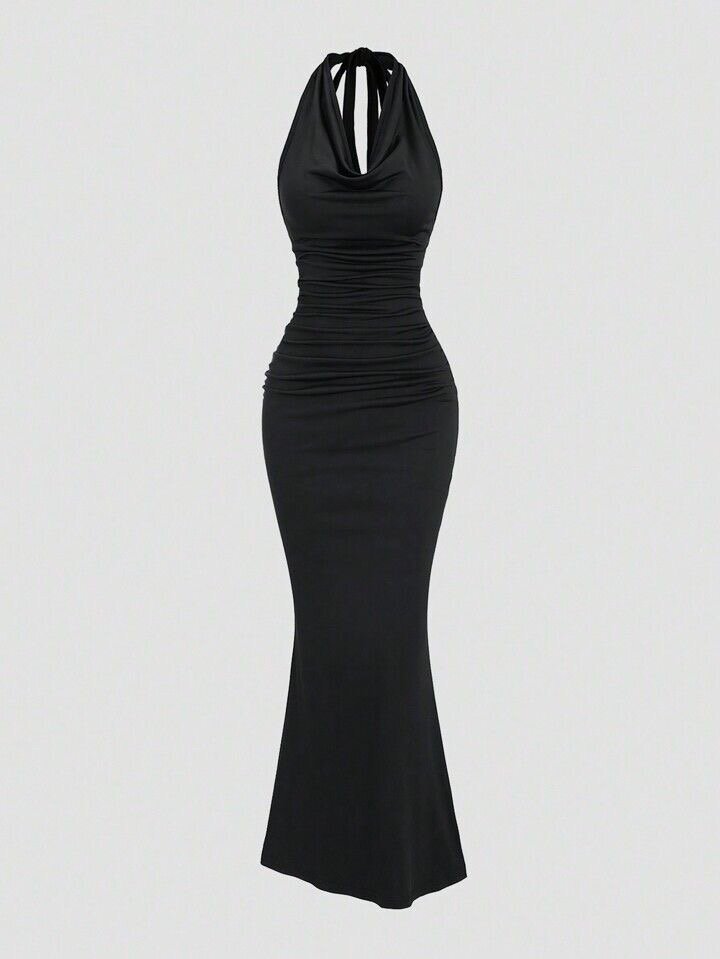 Robe Maxi Évasée Élégante