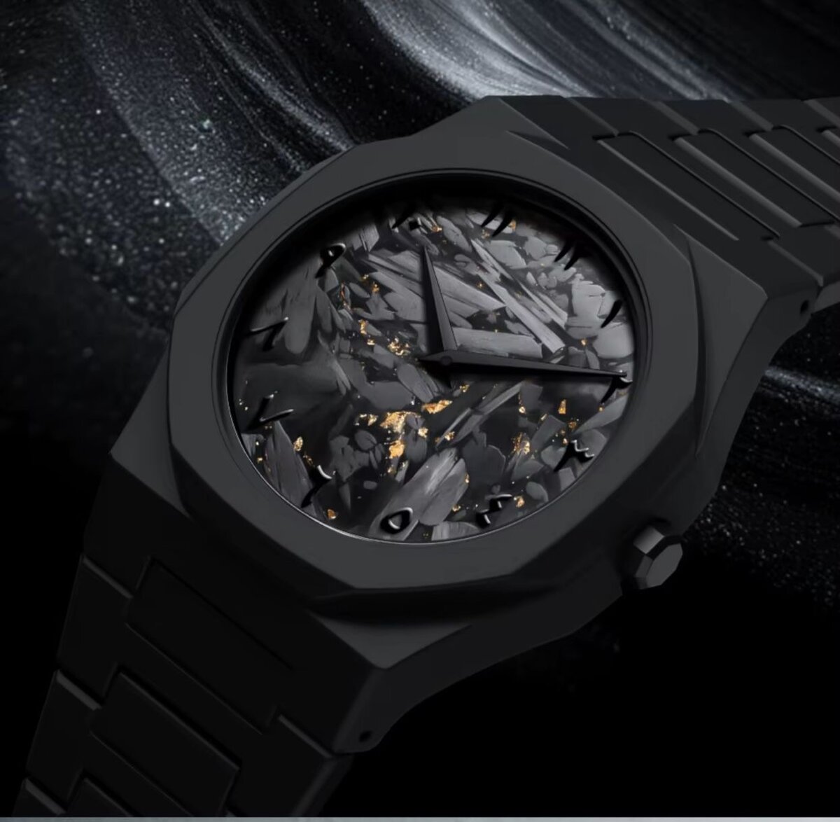 Montre élégante en acier