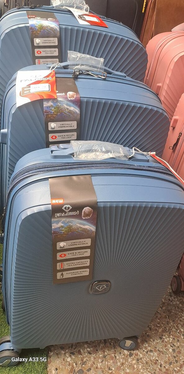 Superb 3Pcs PP Travel Bag / Trolley Luggage(Dubai UAE Spec)