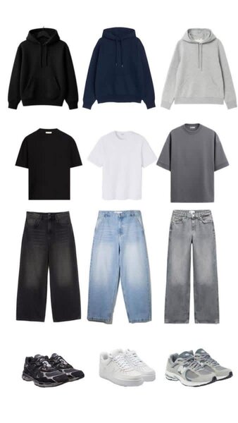 Ensemble décontracté mixte