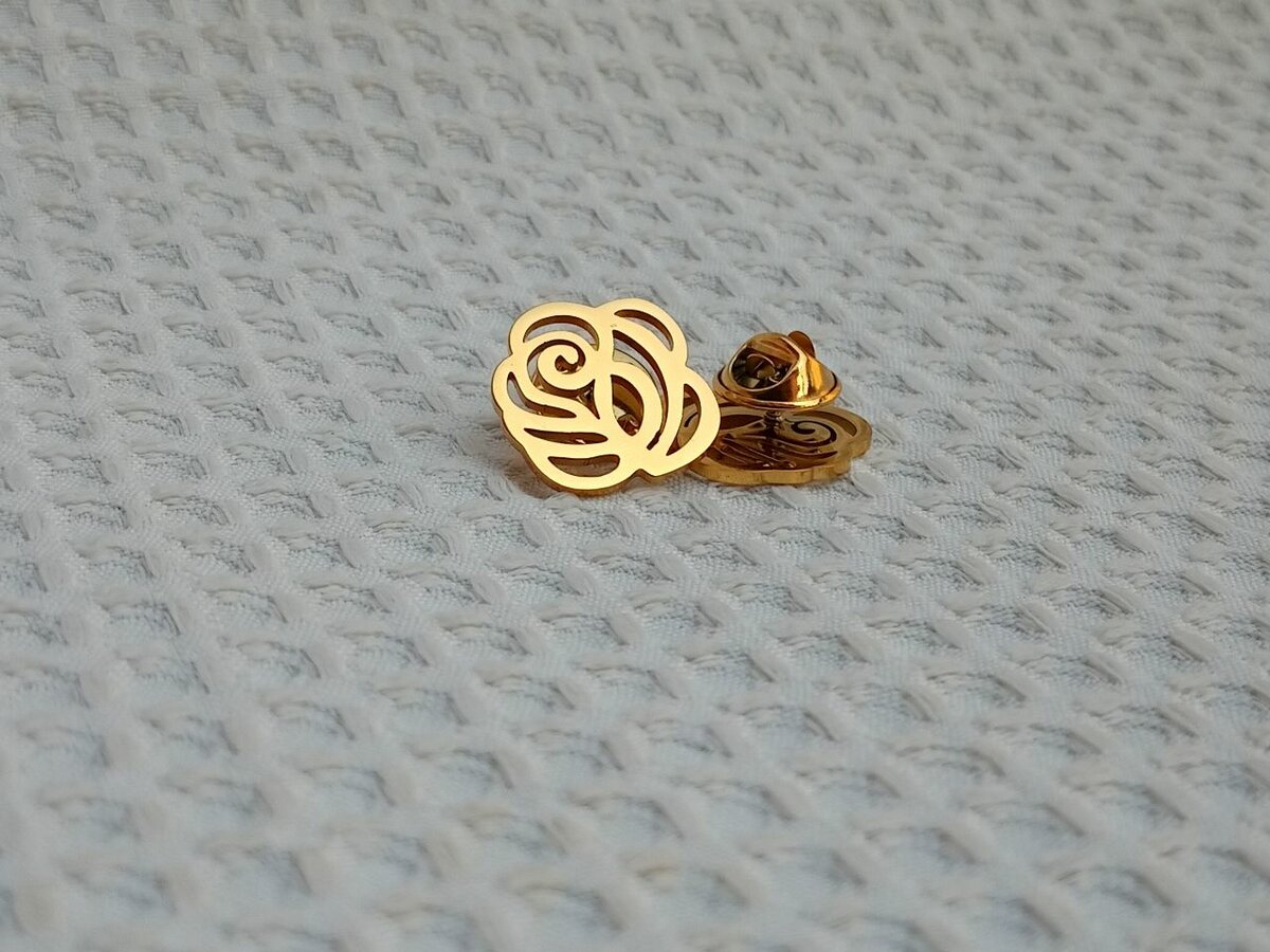Lovely ladies lapel pin