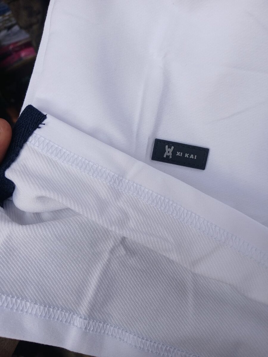 Polo en coton uni classique