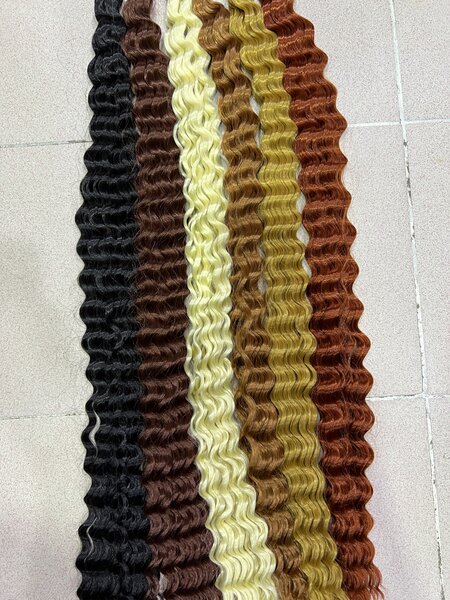 Mèches Ondulées Multicolores