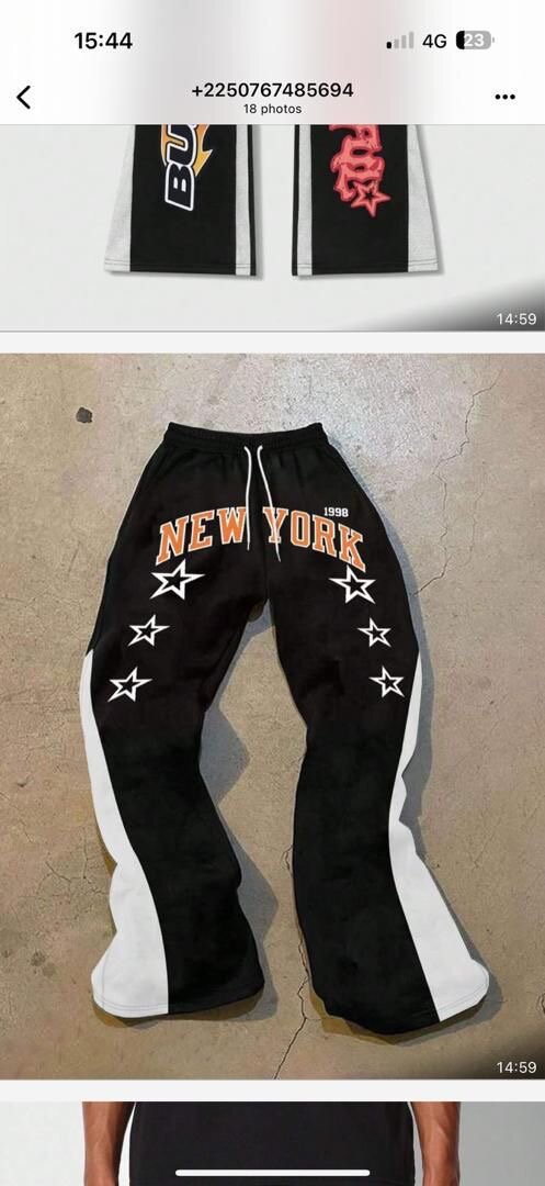 Pantalons de jogging tendance