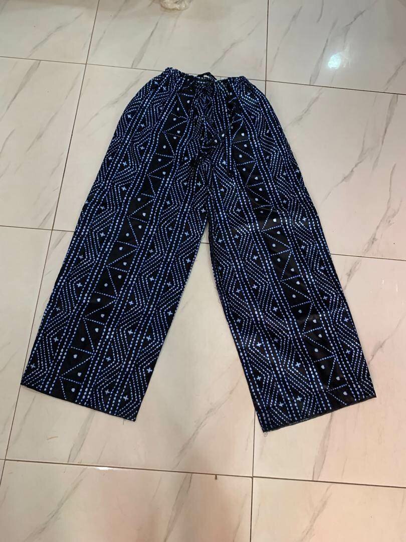 Pantalon ample imprimé