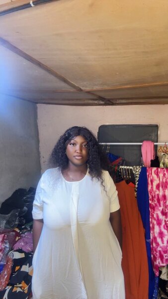 Robe ample colorée femme