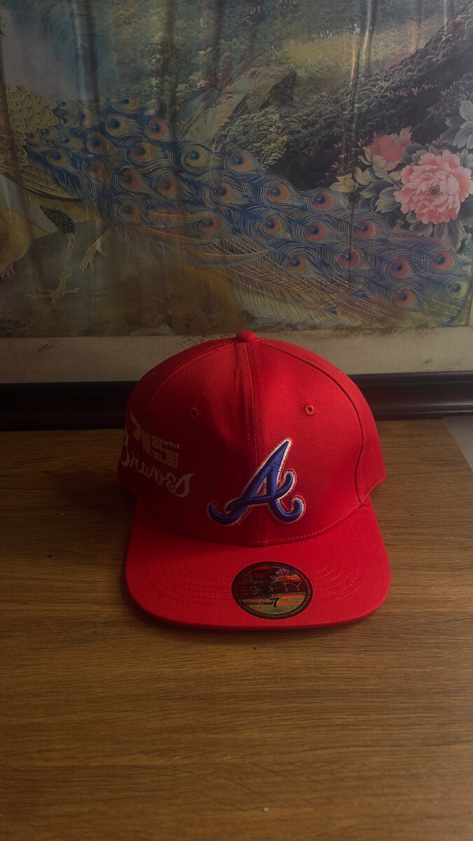 Casquette rouge Atlanta