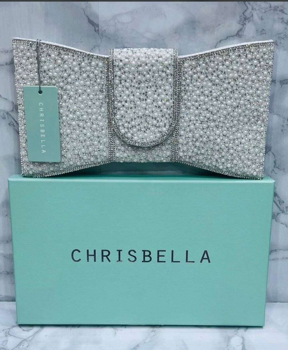 Clutch élégant avec strass