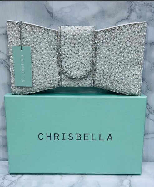 Clutch élégant avec strass