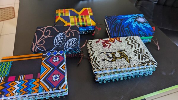 African print Note book, Diary.