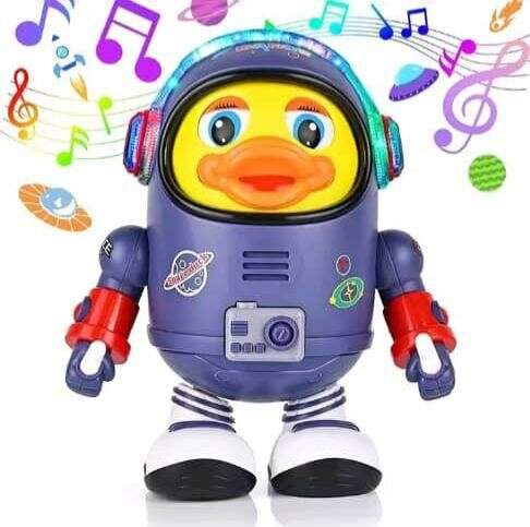 Jouet musical canard spatial