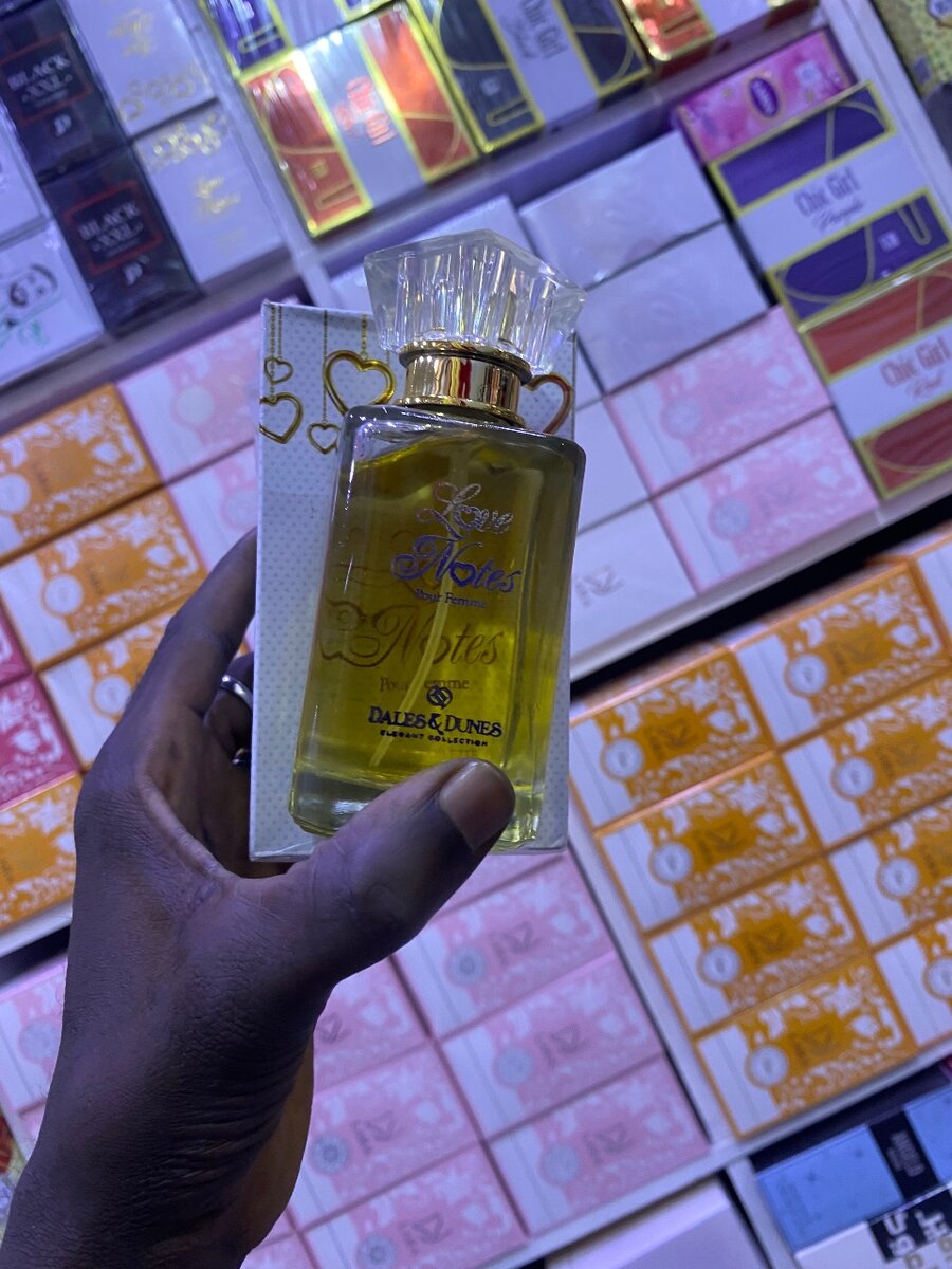 Parfum love notes pour femme