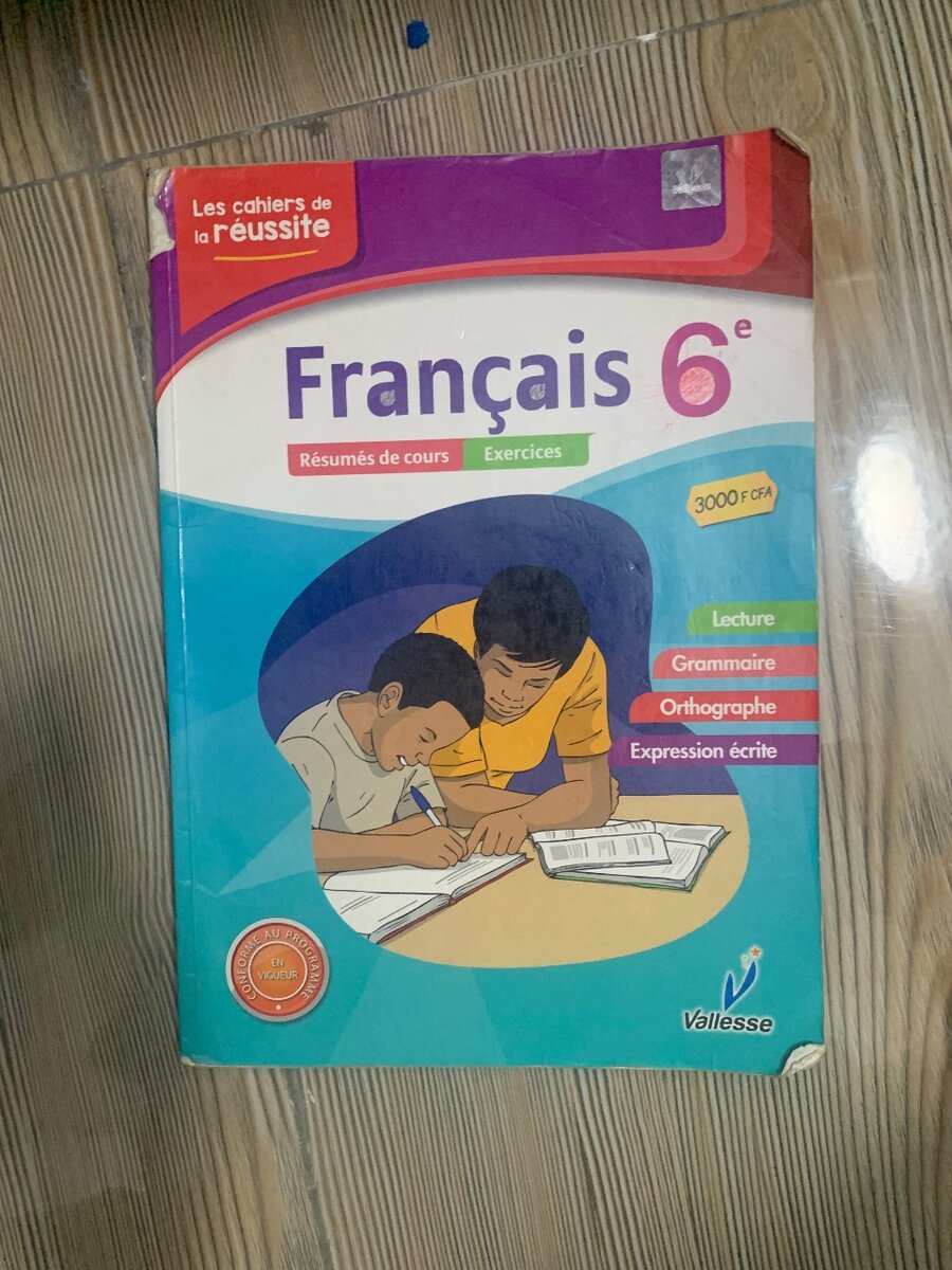 Manuel de Français 6e