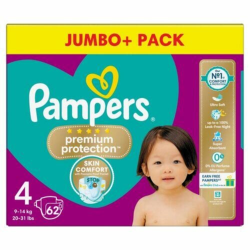 Pampers Premium Protection Jumbo Pack