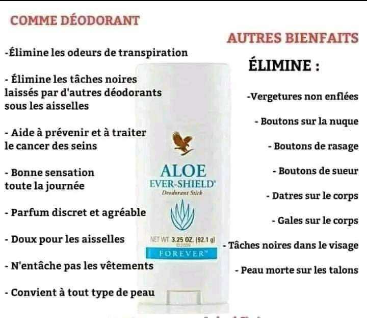 Déodorant Aloe Ever-Shield