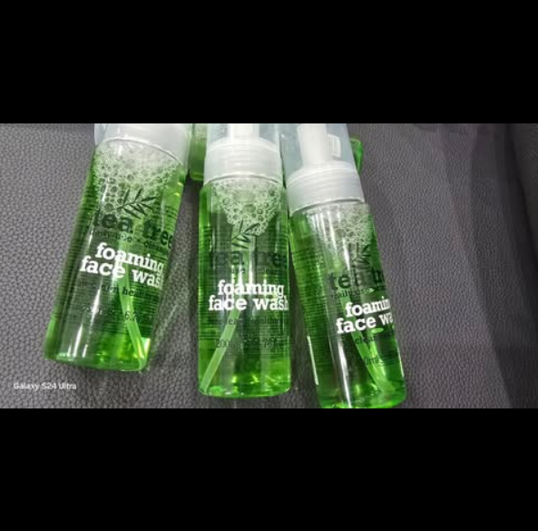 Tea Tree Foaming Face Wash!
