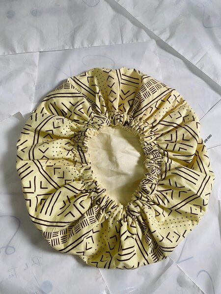 Bonnet mi-PAGNE-mi-SATIN (L)