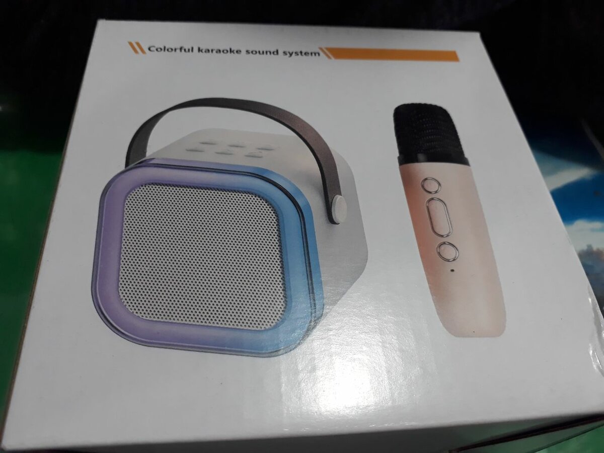 Colourful Karokee Sound  system