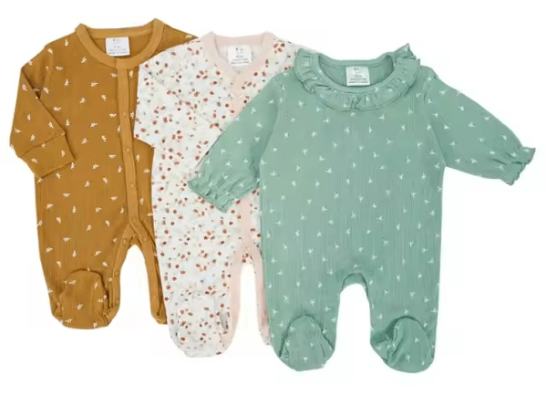 Lot de 3 grenouillères filles