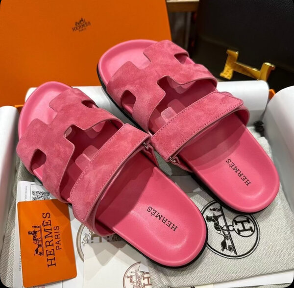 Sandales Hermès Roses Élégantes
