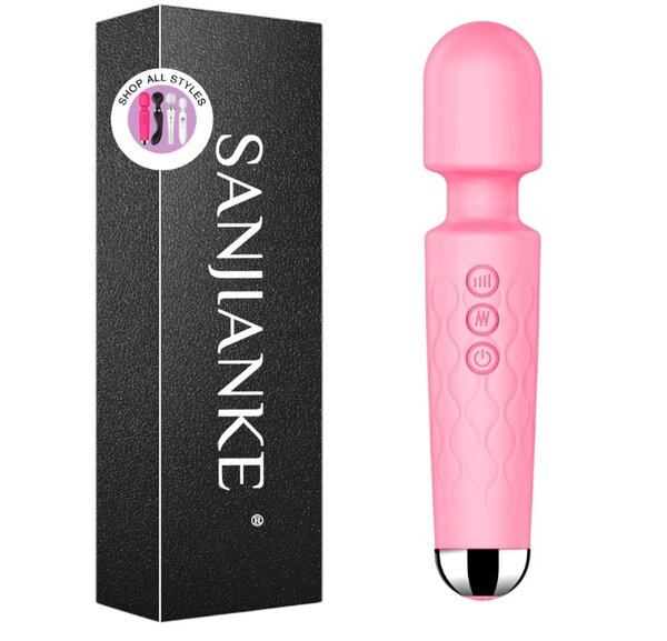 Vibromasseur Puissant USB Rechargeable