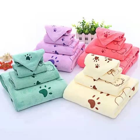 Baby bath towel set
