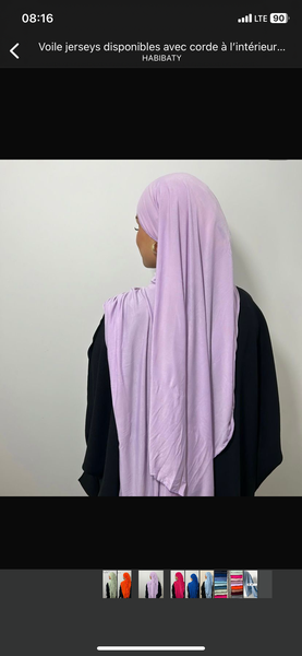 Voile jersey léger et coloré