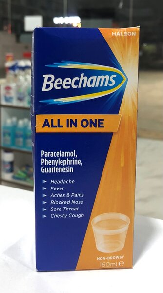 BEECHAMS COUGH & COLD SYRUP 160mL