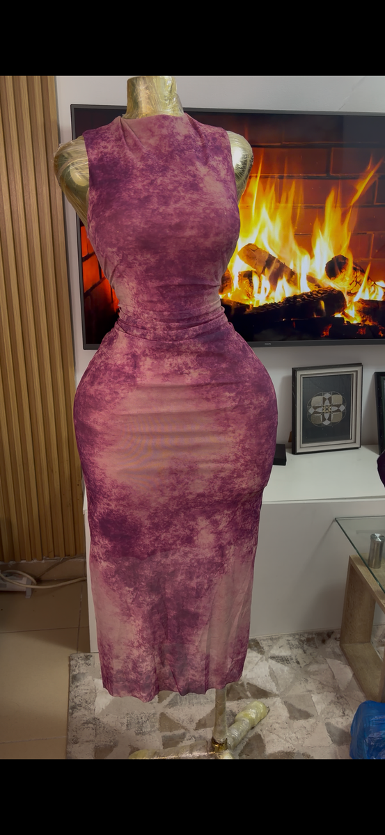 Robe Midi Élégante Femme