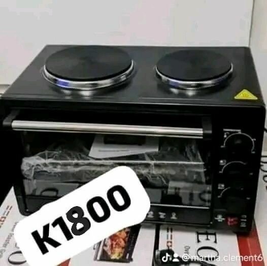 2 PLATES STOVE WITH OVEN