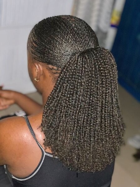 Extensions bouclés afro