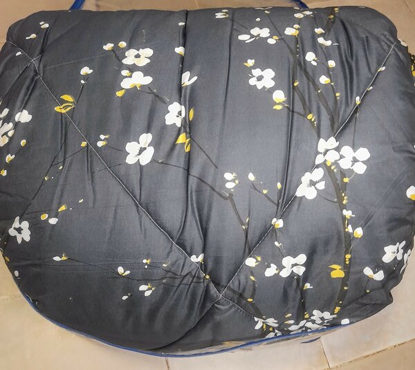 Couette florale douce