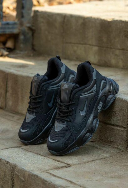 Baskets Noires en Mesh Confortables