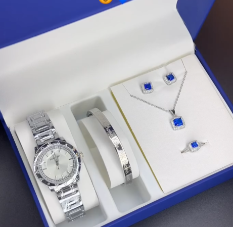 Зергер комплект + саат