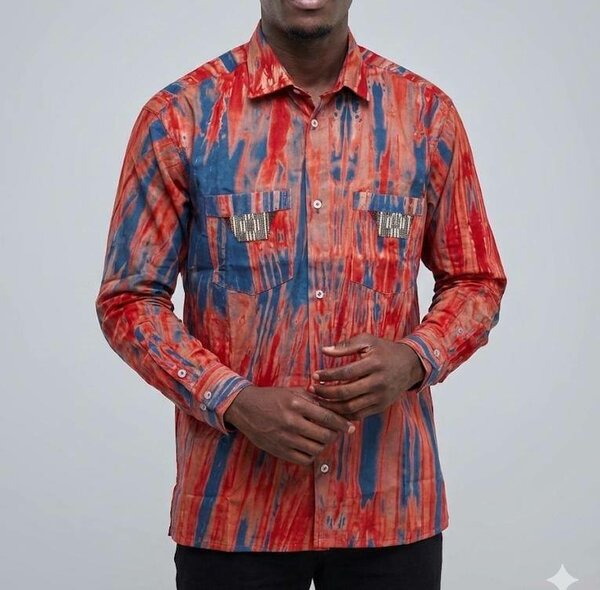 Chemise Homme Motif Africain