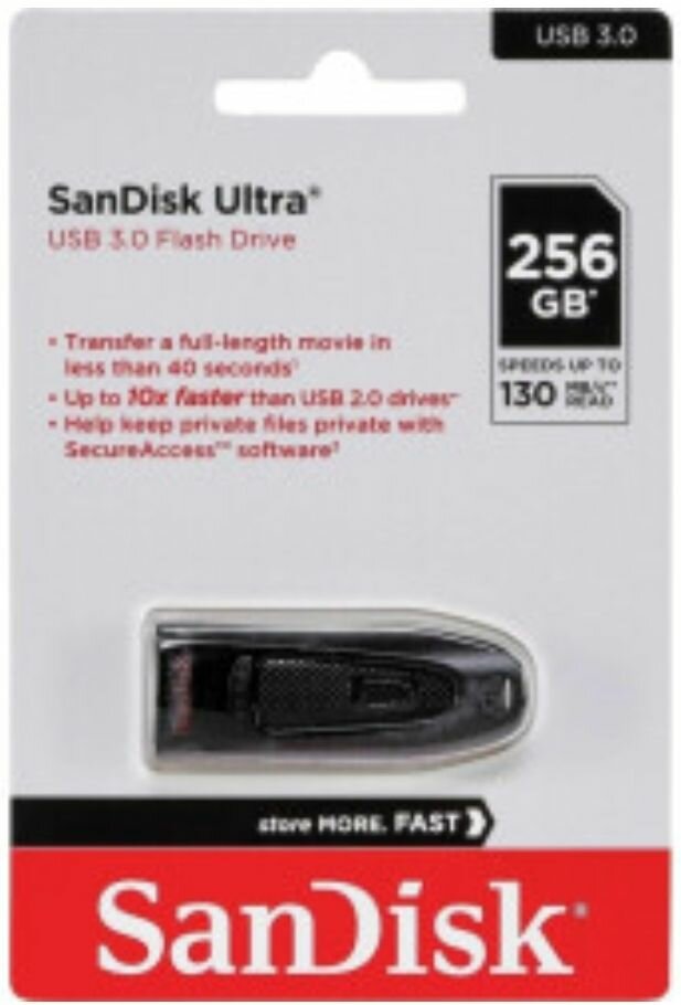 SanDisk USB 3.2 Clé 256GB